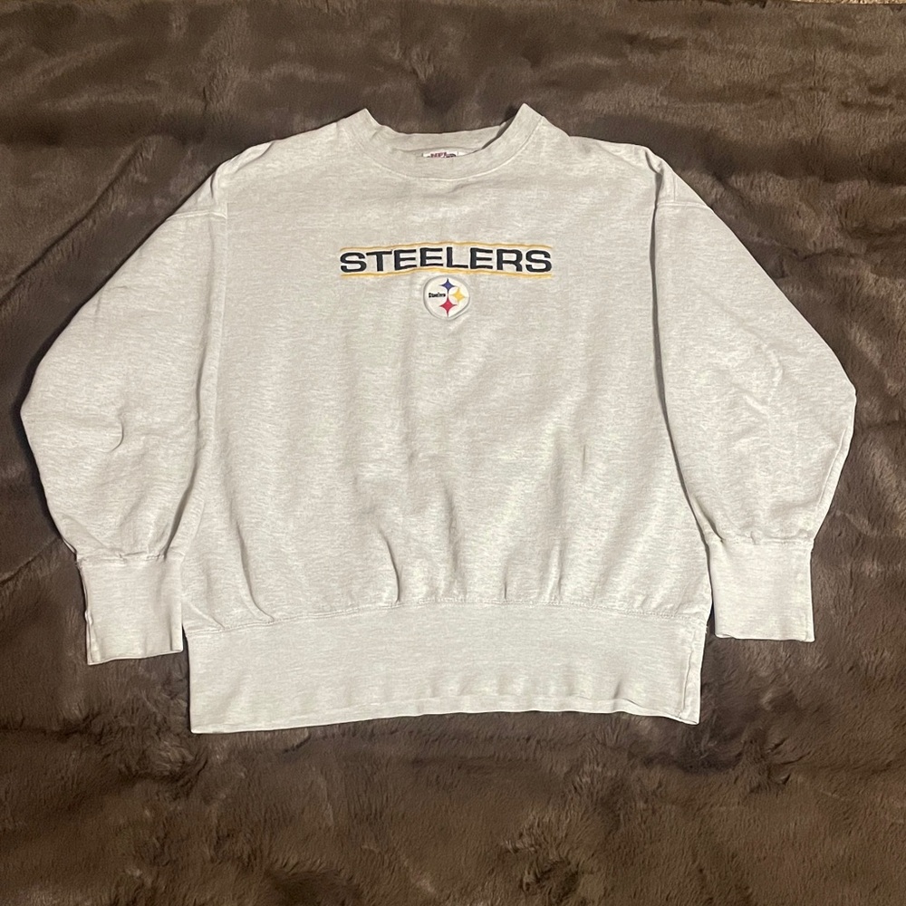 Steelers Gray Sweatshirt